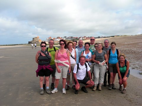 1ère rando de l'été vers Wimereux : 28 juillet 2013