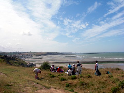 1ère rando de l'été vers Wimereux : 28 juillet 2013