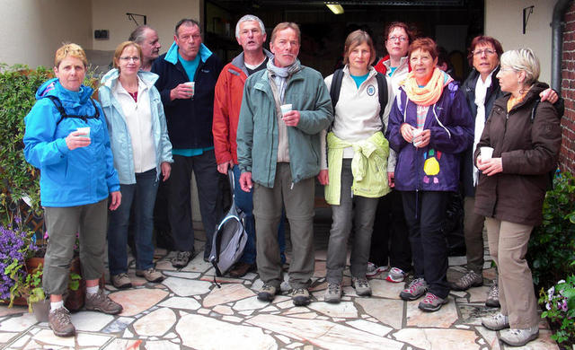 Rando de l'olivier à Wavrin : 8 mai 2014