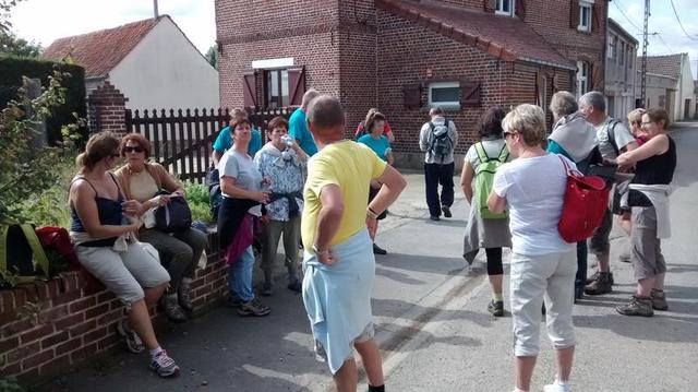 2ème randonnée de l'été à Linghem : 24 août 2014