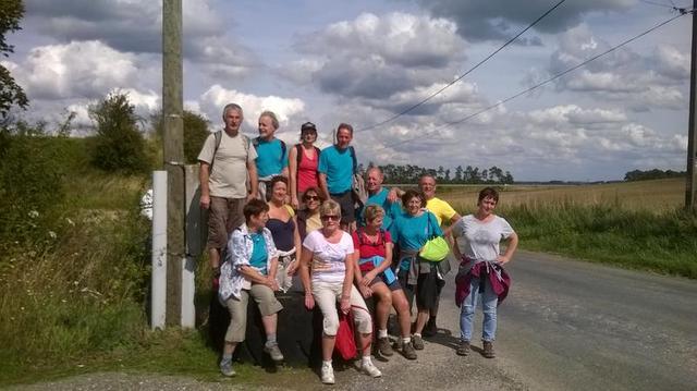 2ème randonnée de l'été à Linghem : 24 août 2014