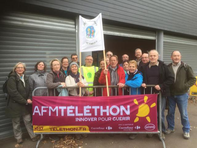 Randonnée du Téléthon à Sailly sur la Lys : 6 décembre 2015