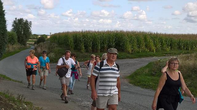 2ème randonnée de l'été à Pernes : 20 août 2017