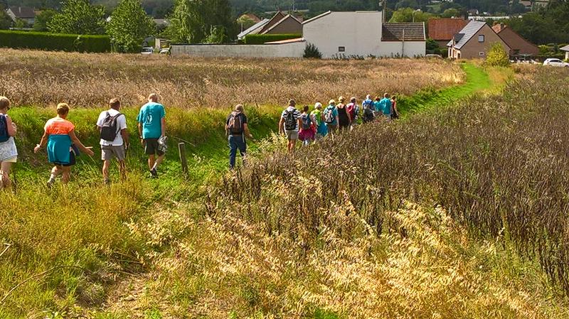 2ème randonnée de l'été à Pernes : 20 août 2017