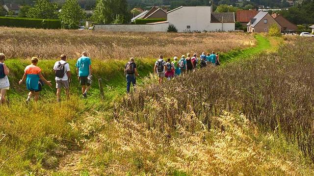 2ème randonnée de l'été à Pernes : 20 août 2017