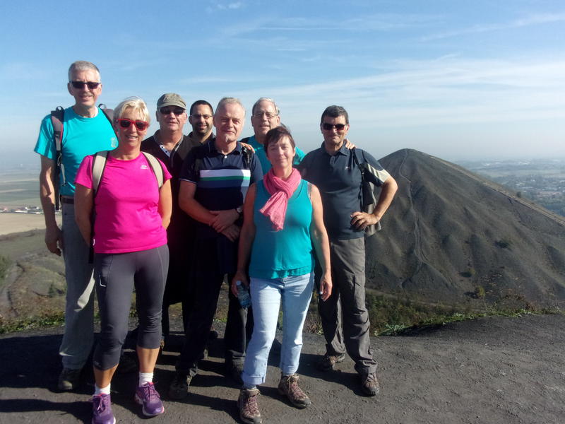 In haut de ch'terril (alt. 189 m) à Loos-en-Gohelle : 24 septembre 2017