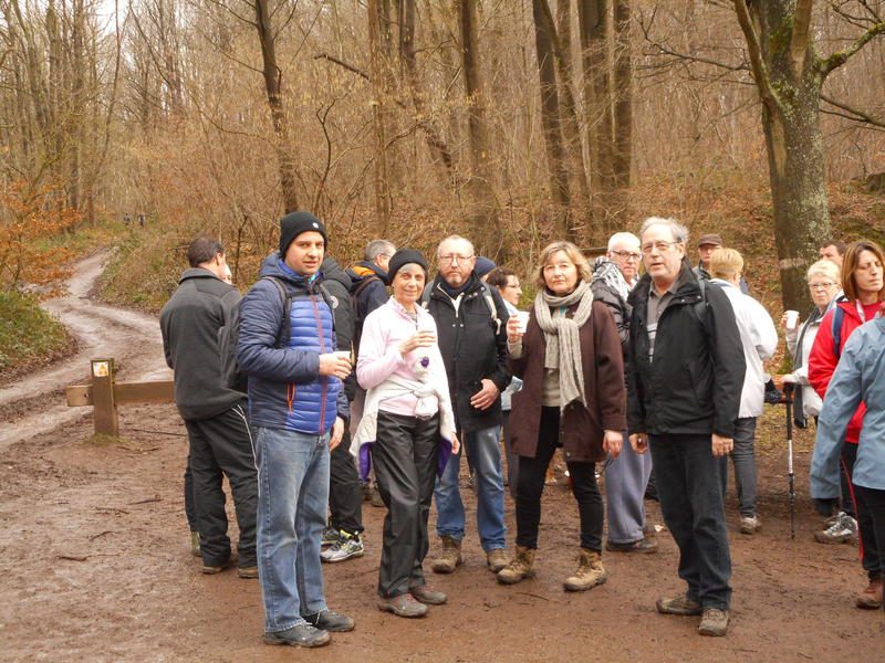 Rando du bois des Dames à Gosnay : 28 janvier 2018