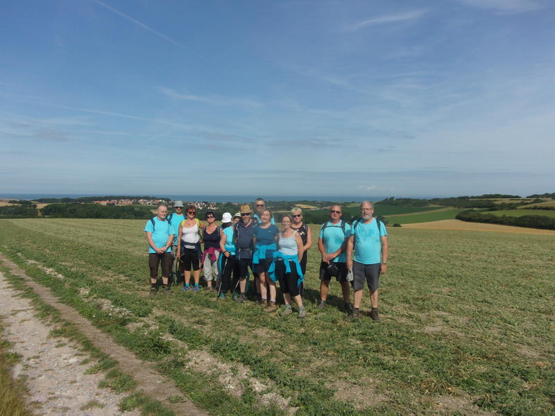 1ère randonnée de l'été à Wissant : 21 juillet 2019