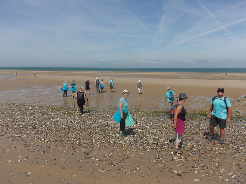 Les Schtroumpfs à la plage : Wissant, le 21 juillet 2019