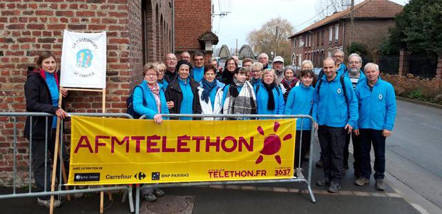 Randonnée du Téléthon à Sailly : 7 décembre 2019