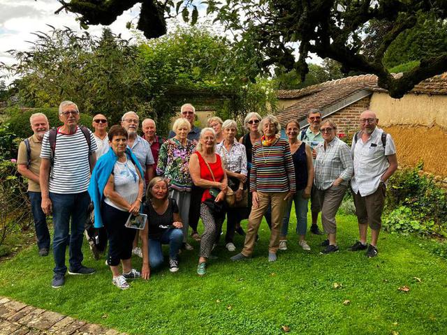 Le jardin des ifs à Gerberoy : 27 août 2023