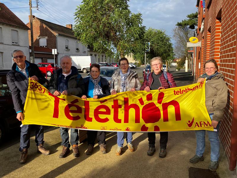 Randonnée du Téléthon à Wardrecques : 24 novembre 2024