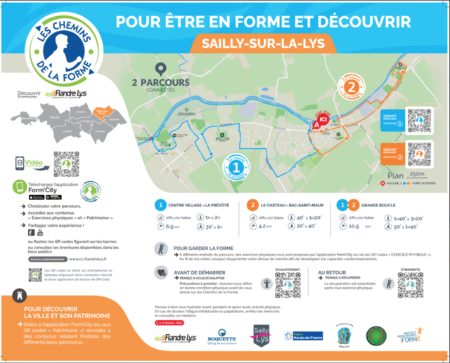 Randonnée découverte des chemins de la forme de Sailly sur la Lys : 3 août 2025